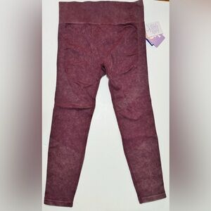 JOYLAB XL 7/8 Hi Rise Leggings fig dk purple
